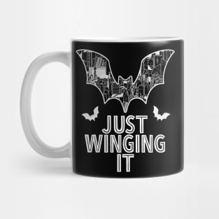 Just Winging It Bat Art Supply Mug